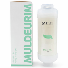샤워기필터 염소제거 비타민 필터 피부보습 아로마 물드림, 1개, 유칼립투스