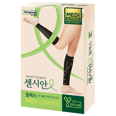 동국제약 센시안 릴렉스 메디슬리머 종아리 압박스타킹 밴드, 종아리/무릎형, 1개