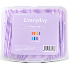 더트웰브 더블라인 불소 코팅 일회용 치실 리필 200개, 1개