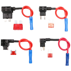 앗싸 차량용 듀얼휴즈홀더 휴즈배선 커넥터홀더 ATO/소형Mini/LP-Mini/Micro2 마이크로2 신형, LP-Mini 미니휴즈홀더, 1개