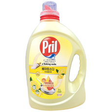 프릴 베이킹소다 주방세제 3L x 1개 코스트코 대용량 레몬향 식기세척용 세제 헨켈 정품