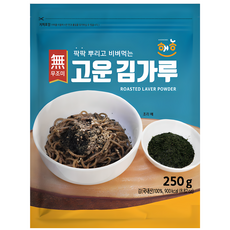 해농 고운 김가루 250g 죽 이유식 무조미 구운김 분쇄김가루, 1개