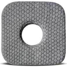 텍스스테드 귀눌림 방지 쿨링 사무실 낮잠 베개, 다크 그레이, 1개