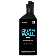 세차학개론 크림월 카샴푸, 1개, 500ml