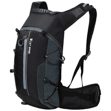 웨스트바이킹 초경량 10L 자전거 백팩 N44, 블랙, 1개