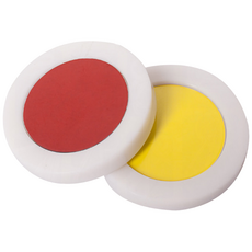 (KC인증) JL매직 고급형 레인보우칩(2개짜리) 칩을 비벼주면 색깔이 바뀌는 신기한 마술 장기자랑마술 도구, 1세트, 해법영상 제공, 초급