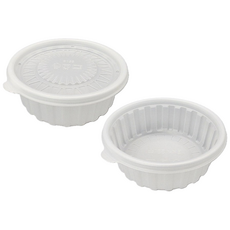 에스제이케미칼 158파이 삼계탕용기 소 반투명 400개 세트, 1개