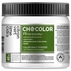 쿠커페이스 시트론 라임 FS 쇼칼라 초콜렛지용성색소 분말색소, 1개, 40g