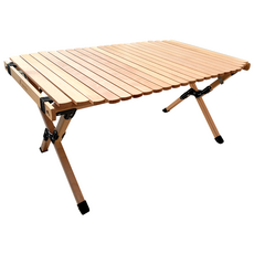 캠핑파이브 우드롤테이블 원목 너도밤나무 전용가방포함