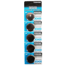 도시바 건전지 CR2450 버튼전지 / 리튬전지 3V, 1개, 5개입
