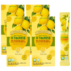 홀리치 리얼착즙 NFC 유기농 레몬즙 프리미엄 골드, 56개, 20g