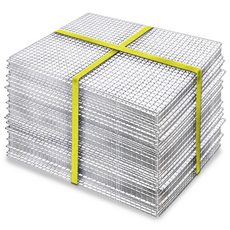 캠핑몽 일회용석쇠 태망 사각 90장 원형 60장 고기불판 캠핑 화로 숯불 바베큐그릴, 90개