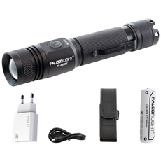 팔콘라이트 FL-LZ01C세트 USB 직접 충전식 LED손전등 후레쉬, 1개, 01. 세트(단품+2600배터리+충전기+파우치)