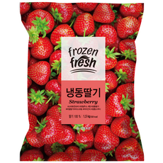 [웰팜] 냉동 딸기(페루) 1.5kg, 3개