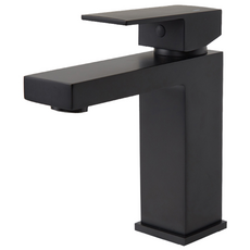 DOOJIN 豪華一孔洗臉盆龍頭 黑色 SJ-101, 1個