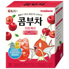 담터 포켓몬 콤부차 타트체리맛, 1개, 30개입, 5g