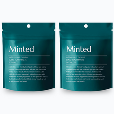 민티드 프리미엄 고체치약 리필형 90p, 63g, 2개