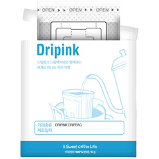 드립핑크 콜롬비아 발란스좋은 드립백커피, 10g, 1개, 35개입
