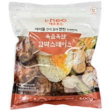 테오푸드 육즙폭탄 수제 소고기 함박스테이크 600g, 5개, 120g