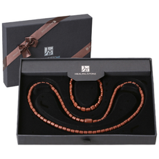 힐링스톤 게르마늄 건강팔찌목걸이세트 BE세트, 남녀공용, XL, 1개