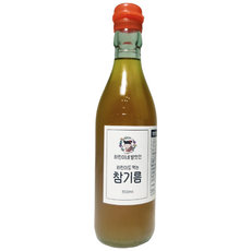 바로착유 통참깨 100% 수입 전통 참기름, 1개, 350ml