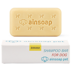 ainsoap 狗狗香蕉皂, 90g, 1個