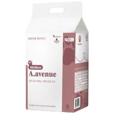 애니멀 아베뉴 애견 배변패드, 1개, 40개입