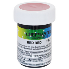 e Home Baking Chef Master 糖衣顏色 紅色 紅色, 28.35g, 1瓶