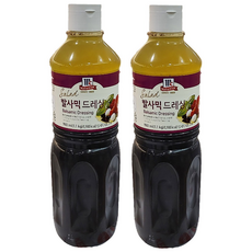 무료배송!! 코스트코 맥코믹 발사믹 드레싱 소스 1100g (아이스박스포장발송), 1.1kg, 2개