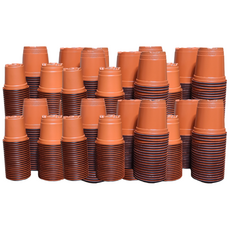 <국내생산> 판매자 '여기서'의! 이색포트 이색화분 연질분 100개 모종화분 7cm 8cm 9cm 10cm 11cm 12cm 13cm, 적색