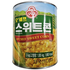 오뚜기 오쉐프 스위트콘, 3kg, 2개