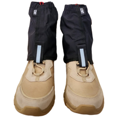 이지엠티 EZMT 숏스패츠 등산 스패츠 발토시 뱀 각반 등산화 배달 영업용 작업용 등산용 신발 방수커버, 블랙