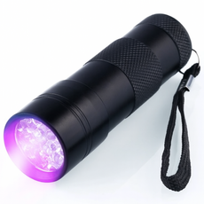 제이제이 UV축광기 랜턴 자외선 램프 12LED, 2개