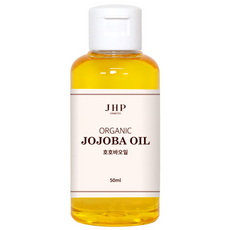 JHP 비건 유기농 100% 호호바오일 보습 비건 페이스오일, 1개, 50ml
