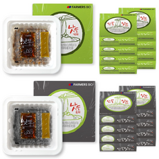 우리콩 안동낫또 생청국장 백태18개+흑태18개 (49.5g/개), 49.5g, 36개