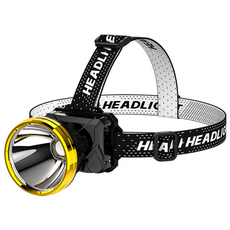 HLOMOM 超亮頭燈 Type-C快充 輕便防水 戶外露營登山釣魚頭燈, L7白光數顯+智能感應+可輸出電源, 1個
