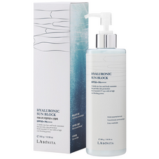 라보니따 히알루로닉 선블록 300g / 대용량 온가족 투명 무백탁 선세럼 / SPF50+PA++++/ 온몸 사용 가능 끈적이 없는 썬크림, 1개