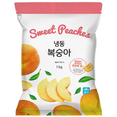 [생활앤] 냉동 복숭아 1kg, 1개
