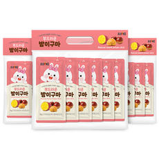 엘빈즈 부드러운 밤이구마 말랭이, 고구마, 18개, 20g