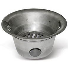 업소용 캠핑용 숯불 무쇠 평원화덕 2size, 250x120mm, 1개