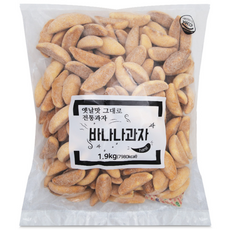 한일식품 바나나과자, 1.9kg, 1개