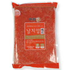 해물총각 씹을때마다 톡톡 터지는 프리미엄 날치알 레드, 1팩, 500g
