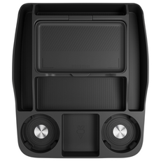 지파츠 지파츠 신형 팰리세이드 LX3 7인승 하단 콘솔 트레이 친환경 실리콘, 블랙, 7인승 하단 콘솔 트레이  (B-2), 블랙