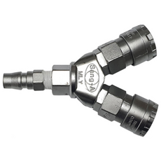 한신 콤프레셔용 카플러 연결 세트 (2구 3구), 2구카플러세트, 1세트