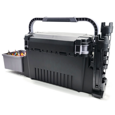 에기태클박스 XD-101 풀세트(에기트레이 소품트레이 로드스탠드2개) 멀티 2단 에기박스, XD-101 풀세트 블랙, 1개