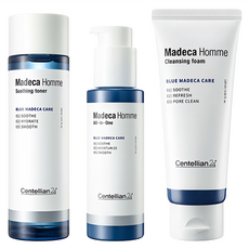 센텔리안24 마데카 남성용 토너 150ml + 올인원 에센스 125ml + 클렌징폼 120ml 풀세트, 1개