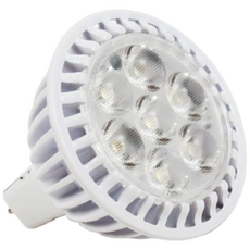 더쎈 LED 할로겐 MR16 램프 7W, 10개, 전구색