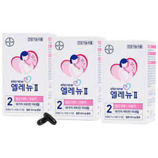 엘레뉴 2단계 56캡슐 3개, 56정