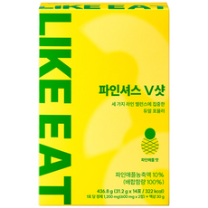 라이킷 파인셔스 브이샷 붓기제거 붓기관리 붓기빼는약 부종약 부종빼기, 1박스, 14회분