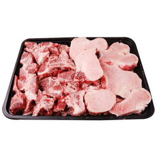 HC한우마을 보신세트1호(사골2kg+잡뼈2kg) 일반포장, 1세트